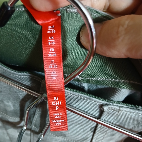 SPANX Stone Wash Camo PrintPull On Jean-ish Leggings Pants Ankle Size Small - Picture 11 of 16